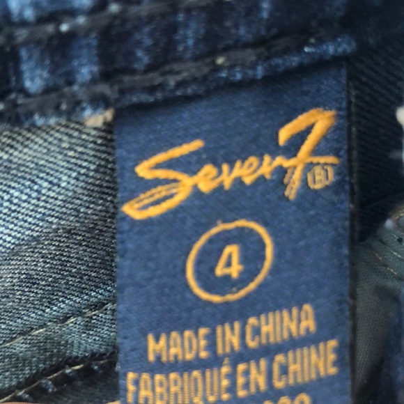 SEVEN7 DENIM SHORTS - Picture 9 of 12